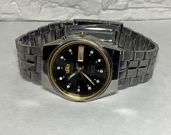 ヴィンテージ オリエント クリスタル 21 ジュエル オートマチック