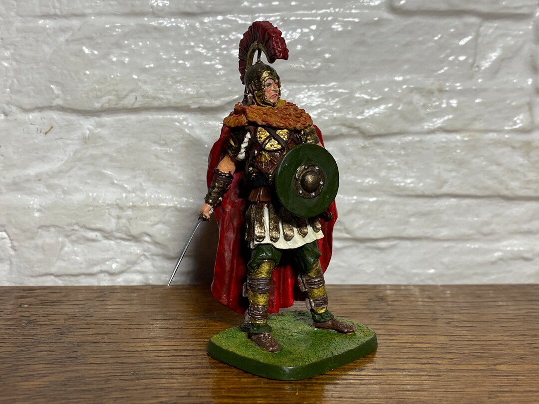 Tin Miniature. Pewter Sculpture. Tin Soldier. Ancient Rome. Etsy