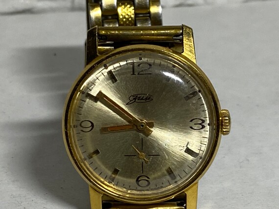 Soviet Watch Zim AU 10 Soviet Men Mechanical Wris… - image 4