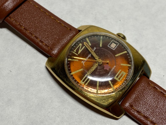 Vintage watch AU10 (Wostok), Soviet men's watch V… - image 2