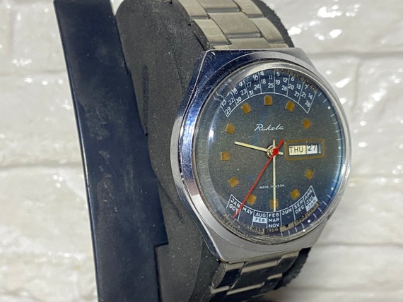 RAKETA Rare Vintage Soviet watch, mechanical mens… - image 2