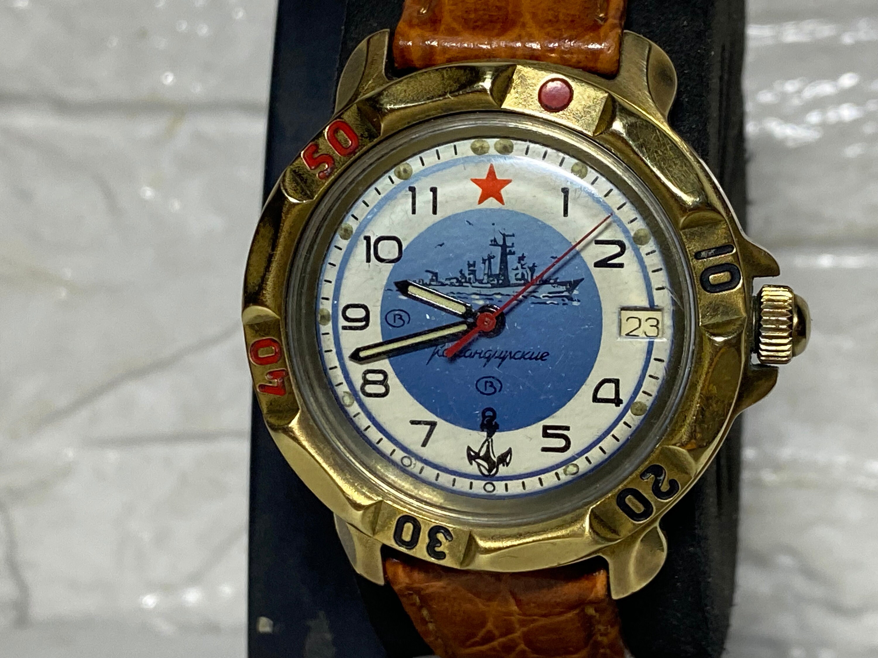 Vintage Watch Komandirskie wostok Soviet Men s Watch Vostok