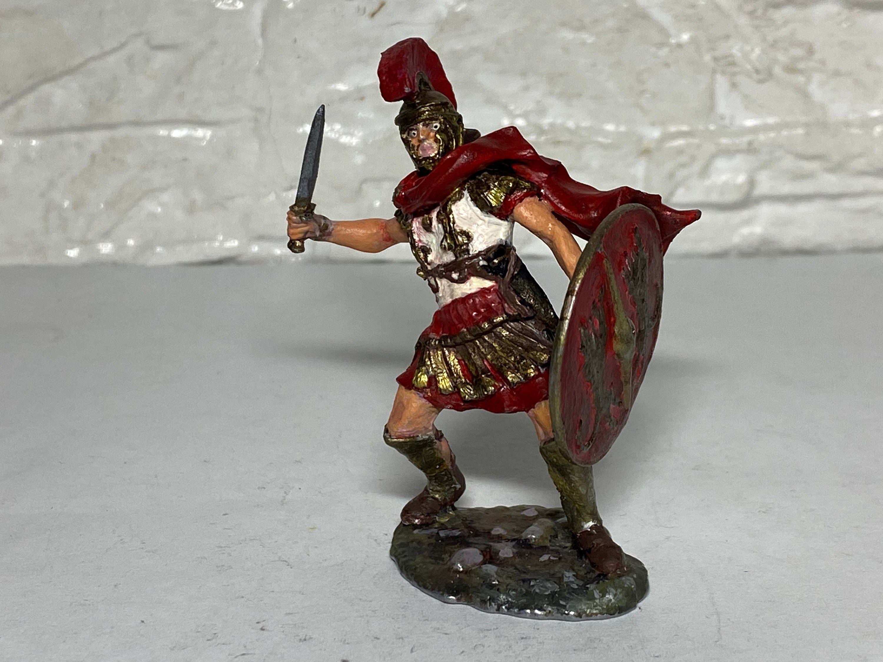 Tin Miniature. Pewter Sculpture. Tin Soldier. Ancient Rome. Etsy