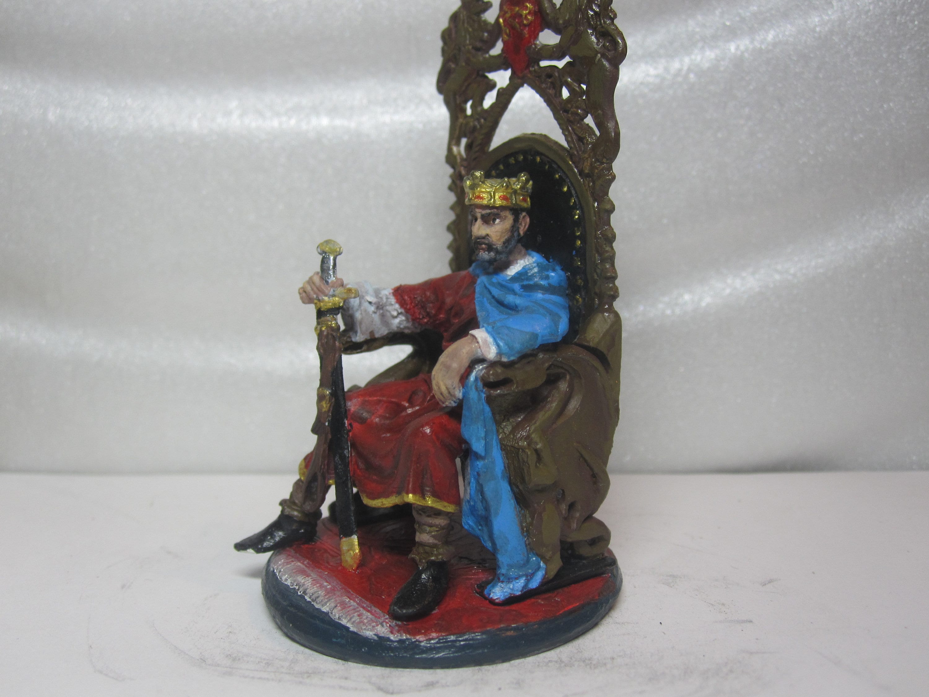 Tin Miniature. Pewter Sculpture. Tin Soldier. Middle Ages. Etsy Canada