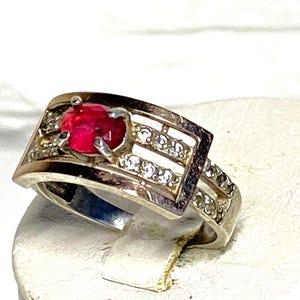 Anillo de Plata de Ley 925, frío 375 Elegante regalo para niña