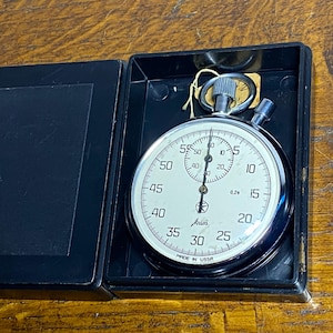 New! USSR Vintage Mechanical Stopwatch-Chronometer, stopwatch AGAT, sports equipment, AGAT, mechanical stopwatch