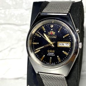 Reloj mecánico japonés vintage para hombre, reloj automático Orient, reloj mecánico, reloj Orient, regalo para él