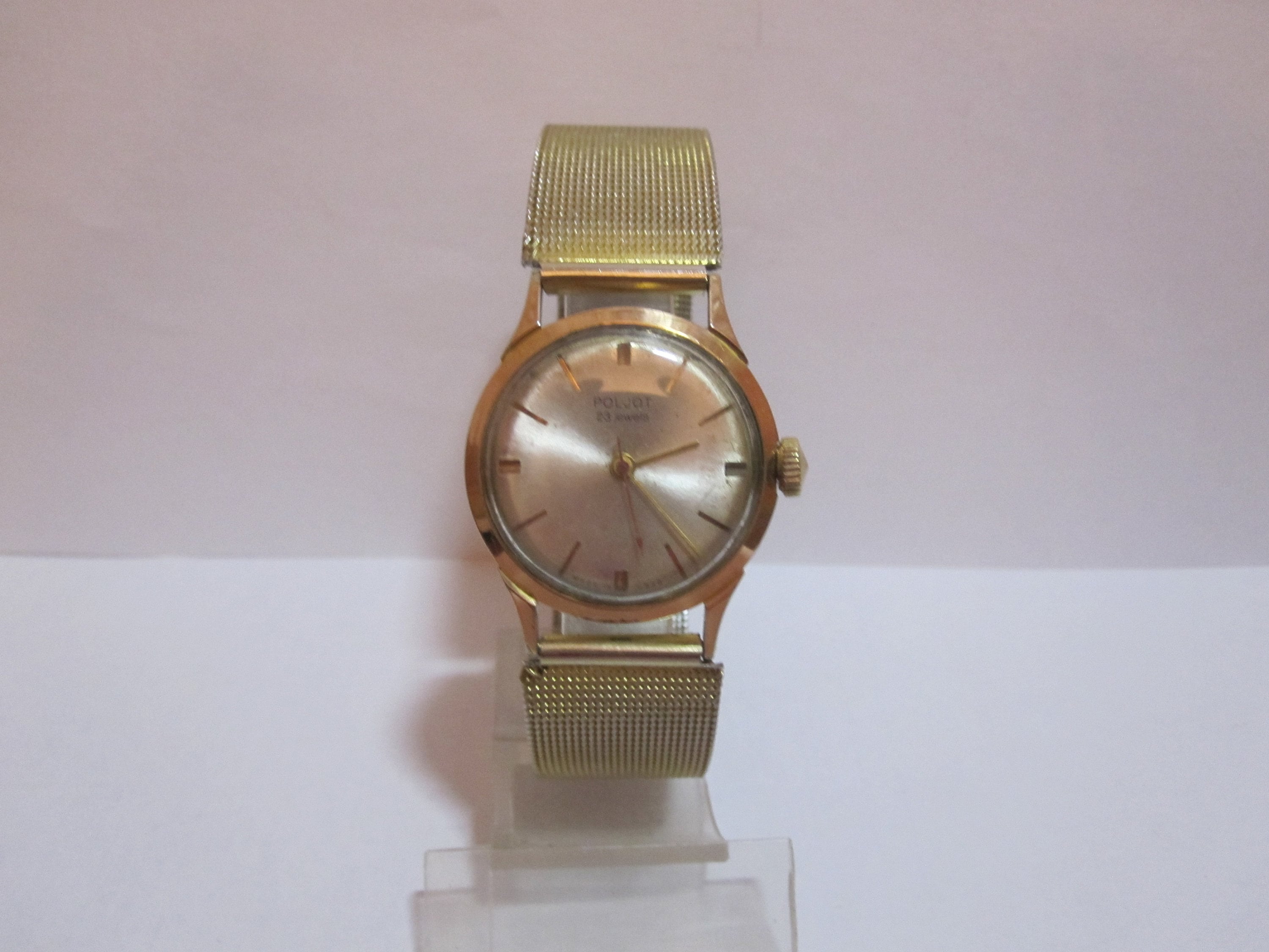 22k Gold Plated Watch Etsy Canada