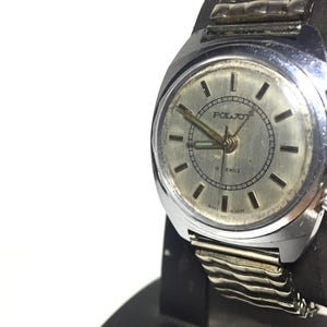 Men’s vintage Soviet Mechanical alarm Watch, Poljot Watch, Mechanical Watch, Poljot Watch, Gift for him image 4