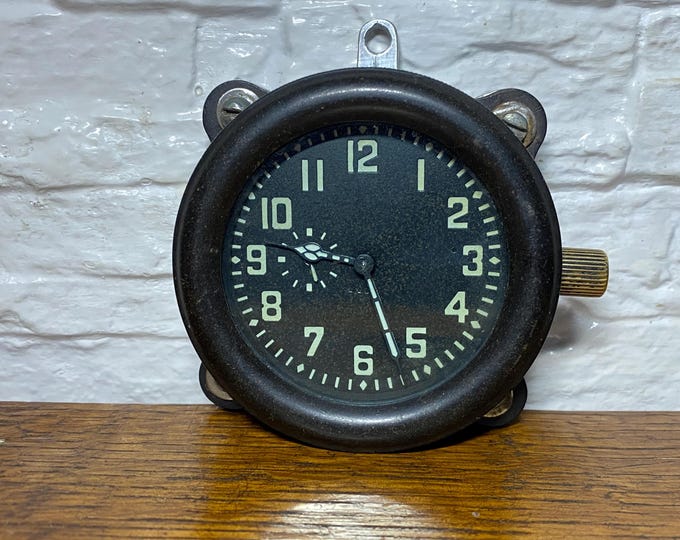 Zchz Zlatoustovskie Soviet USSR Military Tank Cockpit Clock 04- 51s ...