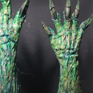 Silicone Goblin Claws: Resin Monster Hands