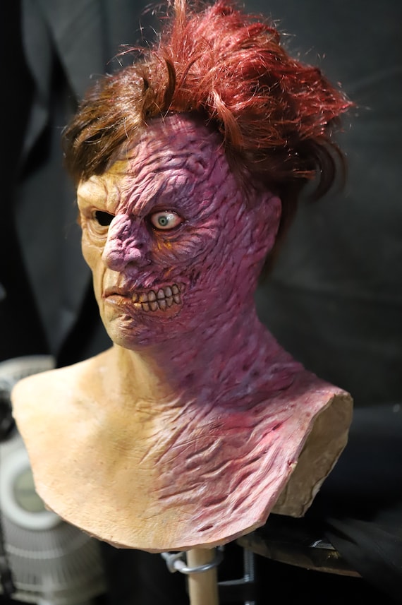 two face(トゥーフェイス)スカルベトジャン TWO FACE MASK - Etsy