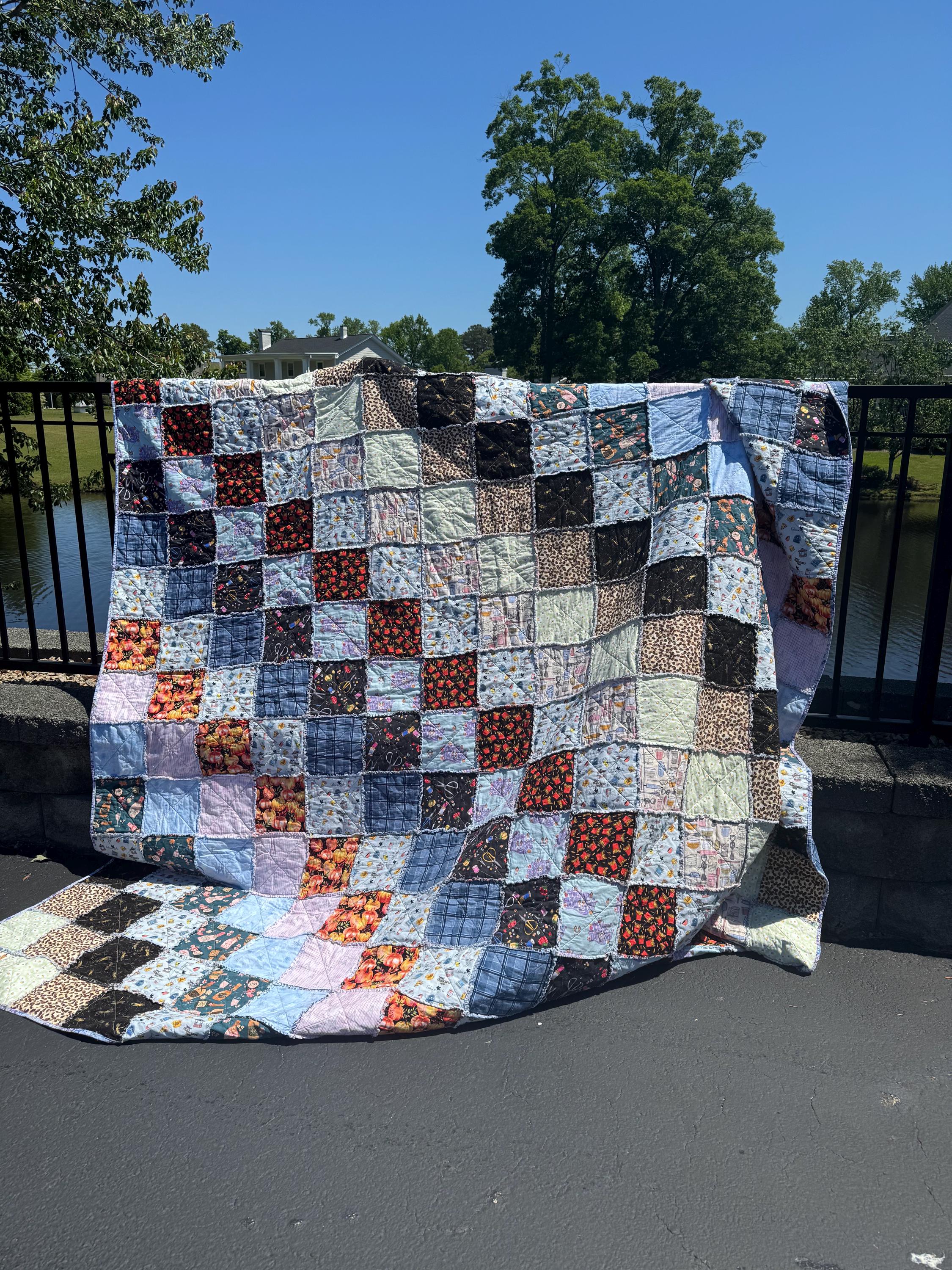 King Size Rag Quilt