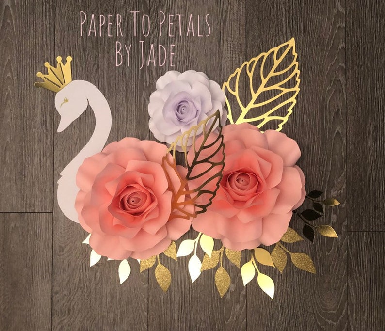 Paper Flowers Nursery Decor Girls Bedroom Wall Decor Etsy UK