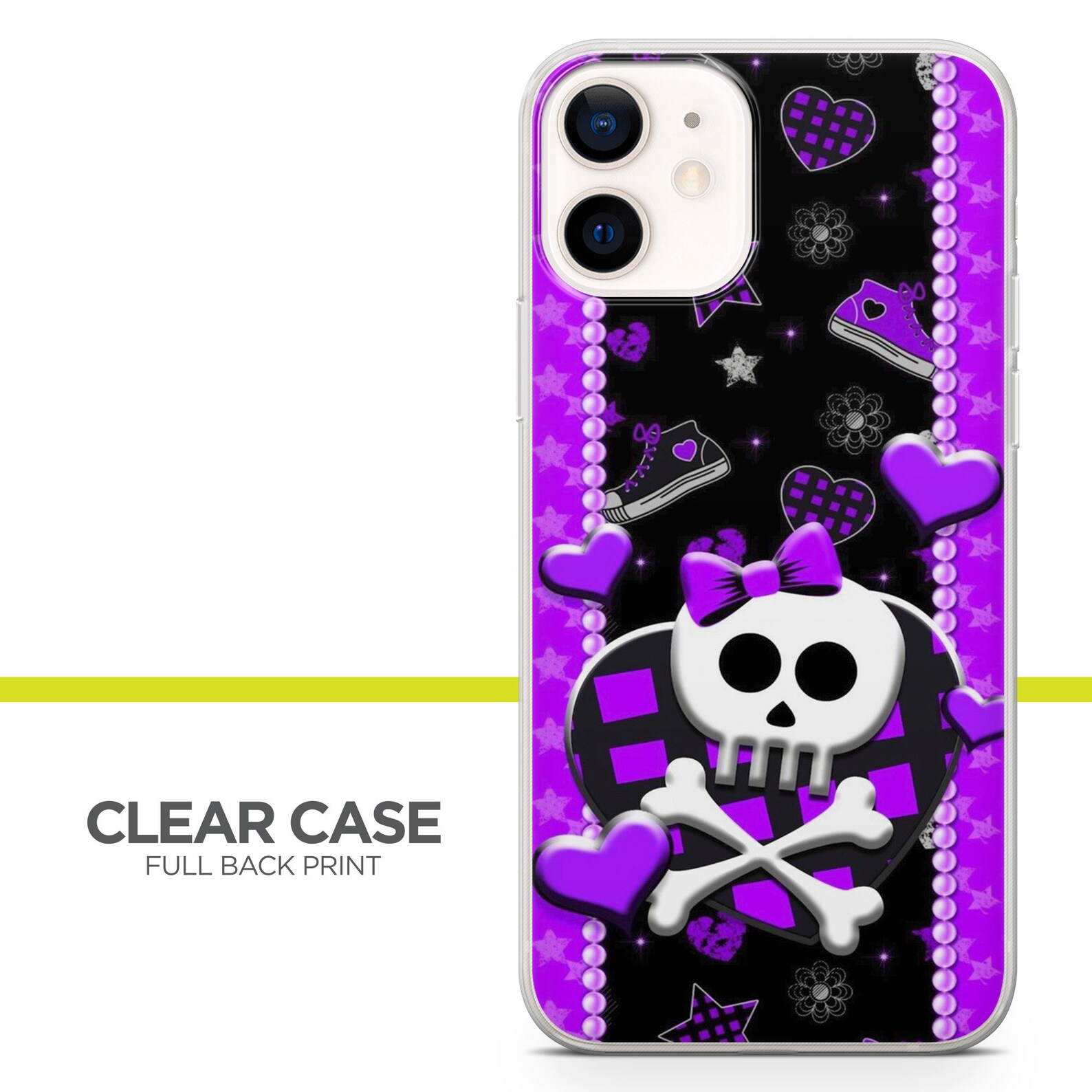 Goth phone cover Aesthetic phone case fits for iPhone 12 | Etsy