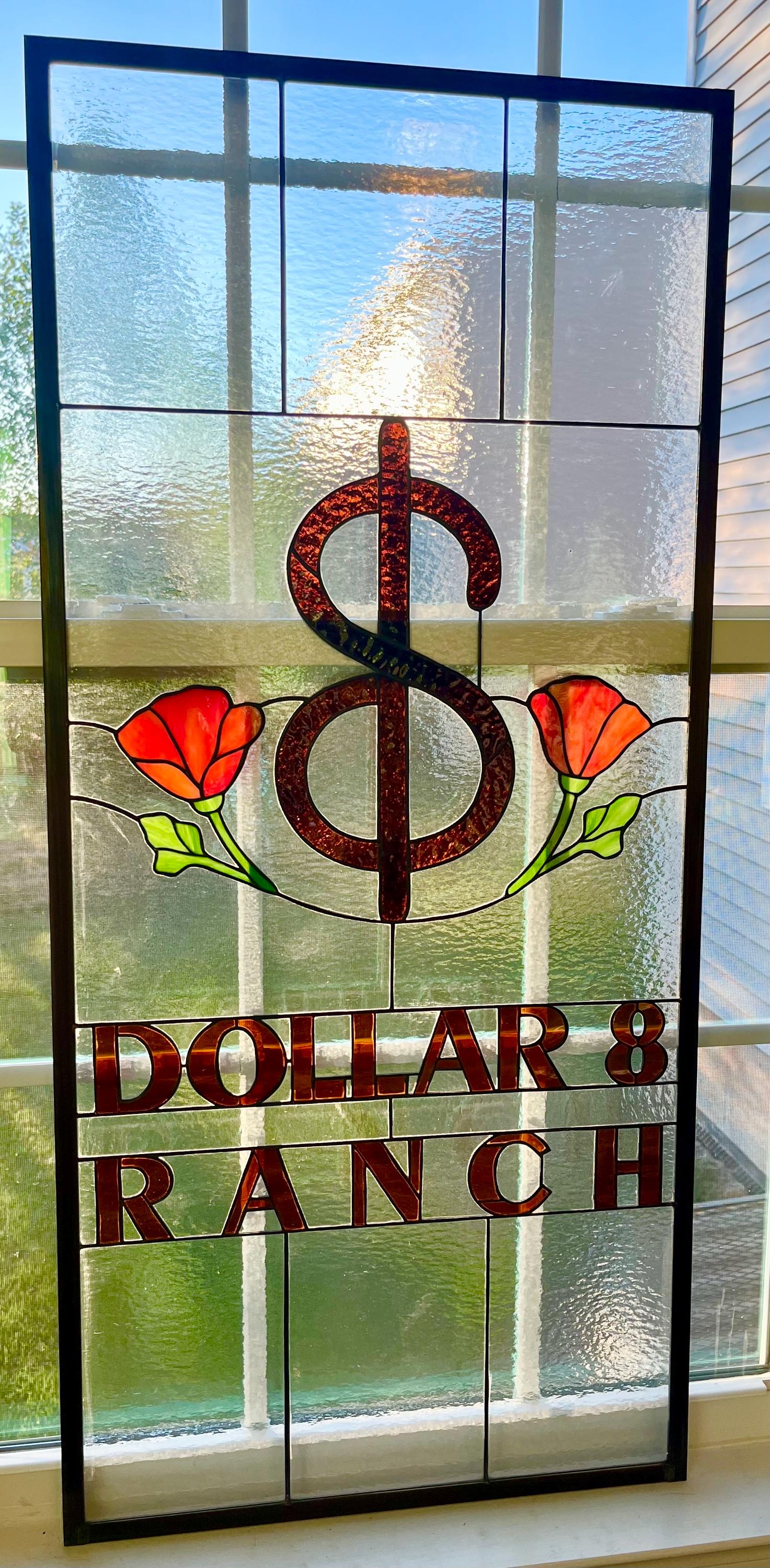 Design Your Business Logo in Glass! Example Shown- Custom Stained Glass ...