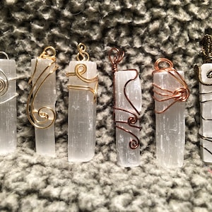 Yormuhjesty’s Selenite Pendant