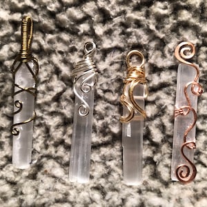 Yormuhjesty’s Petite Selenite Pendant