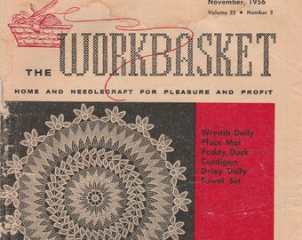 The Workbasket No 2 Vol 22 novembre 1956 Magazine