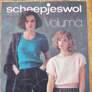 Scheepjeswol Voluma Jumper Knitting Pattern - Bilingual - French & English