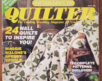 Traditional Quilter Magazine Issue No. 18 February 1992