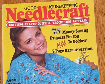 Good Housekeeping Needlecraft Magazin Frühling/Sommer 1981