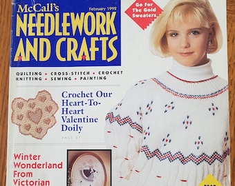 McCall's Needlework & Crafts February 1992