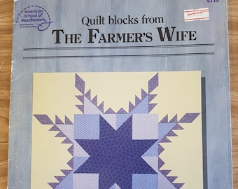 Quilt Blocks from The Farmer&#39;s Wife Pattern Book No 4114