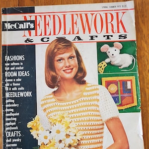 McCall&#39;s Needlework & Crafts Spring Summer 1973