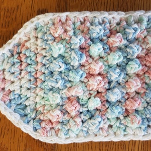 Exfoliating Double Sided Crochet Handmade Spa Back Scrubber