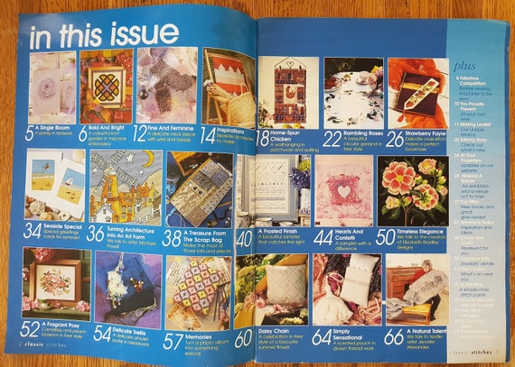 【27冊セット】洋書　雑誌　ニードルワーク＆クラフト アメリカ 英語1983年～ クラシックステッチニードルクラフトウィズスタイルマガジン第57号