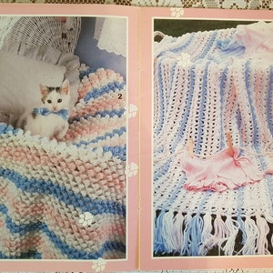 Leisure Arts Purr-fect Afghans for Baby by Anne Halliday Leisure Arts 2867 1886 image 2