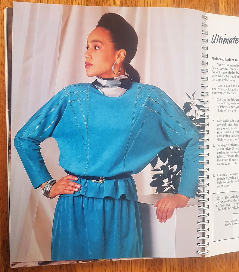 The Serger Idea Book A Collection of Inspiring Ideas from PalmerPletsch 1989 Spiral Bound