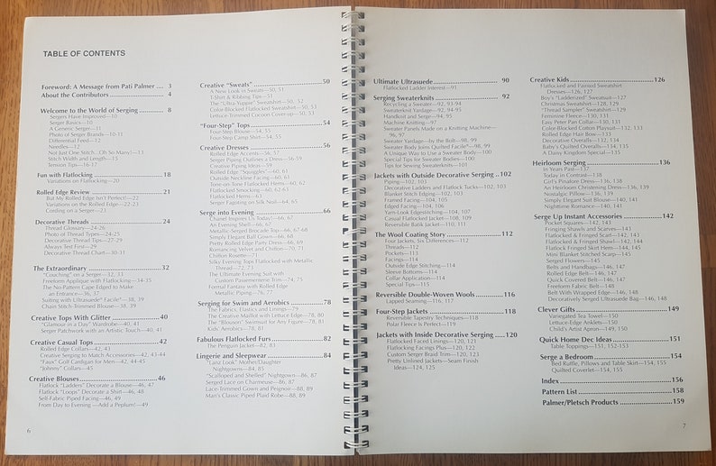 The Serger Idea Book A Collection of Inspiring Ideas from PalmerPletsch 1989 Spiral Bound