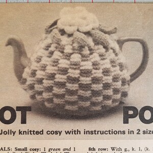 Hot Pot Jolly Cosy Knitting Pattern