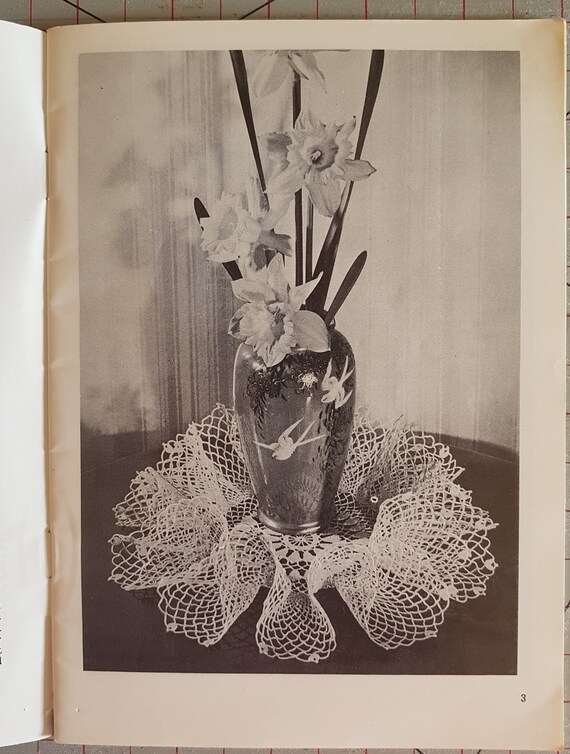 Vintage Lily Crochet Booklet No. 209 Doilies to Treasure - Etsy