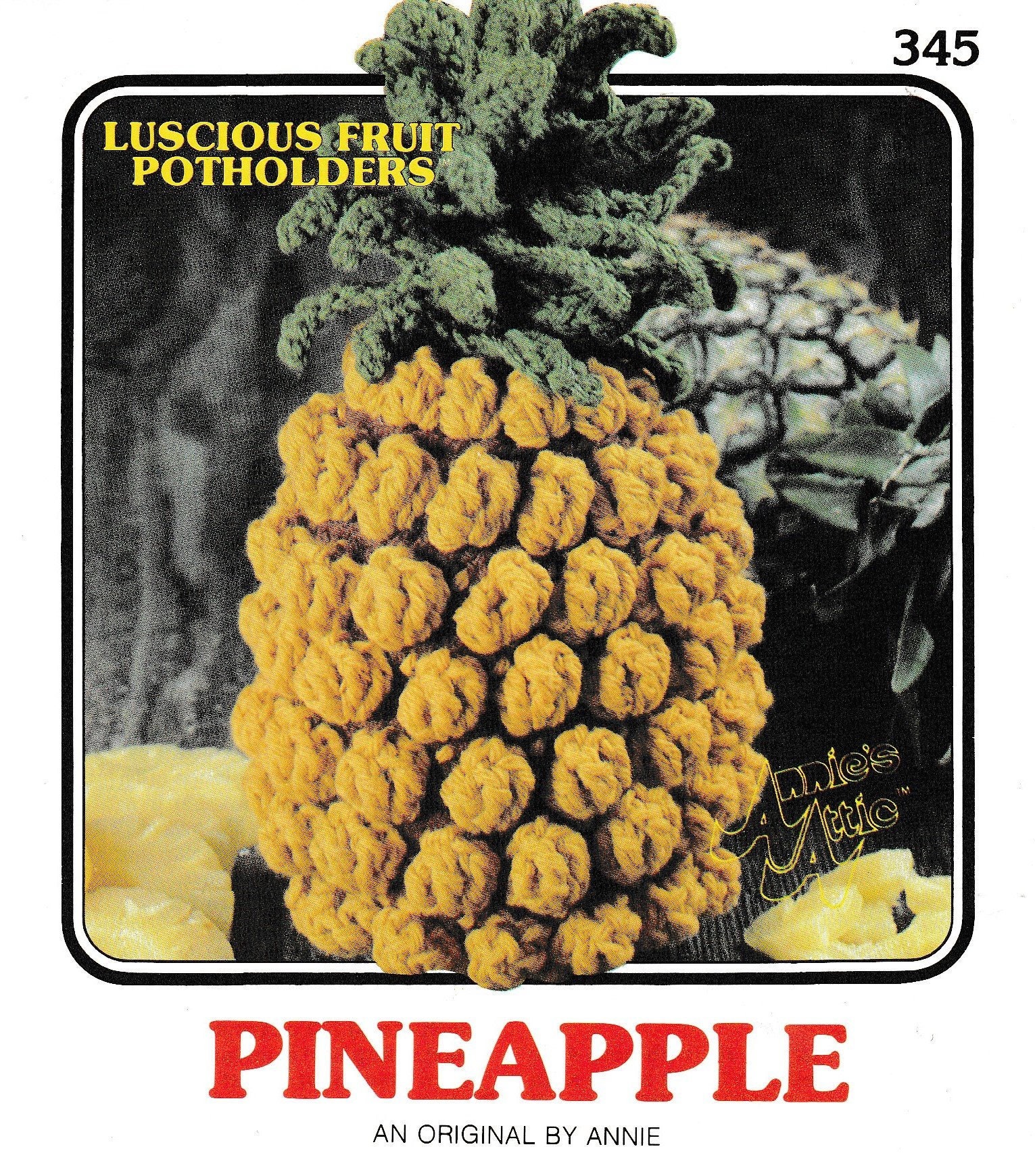 30 Annie’s Attic Crochet Patterns to Explore for Gifts, Decor, and Vintage Charm 8 Pineapple Potholders No. 345