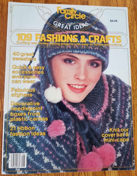 Family Circle Great Ideas 109 Fashions & Crafts Magazine Vintage