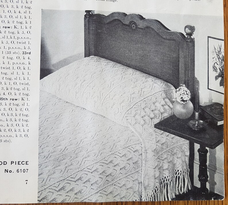 Crocheted & Knitted Bedspreads, Tatting Doilies, Collars, Edgings