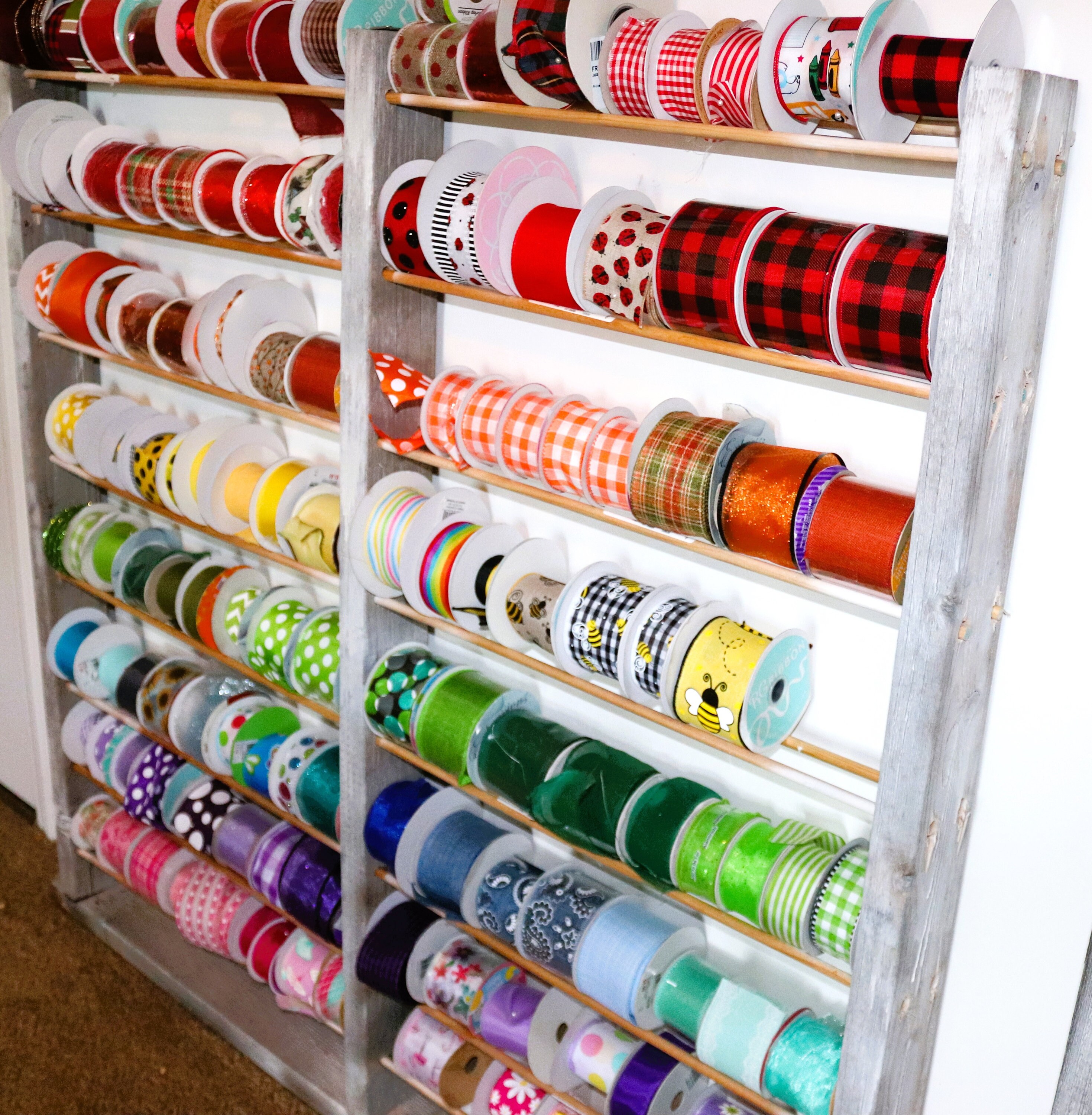 Ribbon Rack Instructions Ribbon Holder Digital Instructions - Etsy