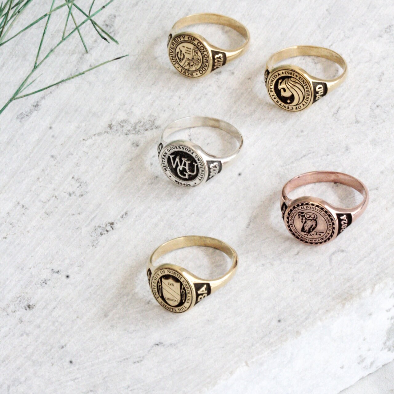 Graduation Ring-college Class Ring-class Rings-school Rings