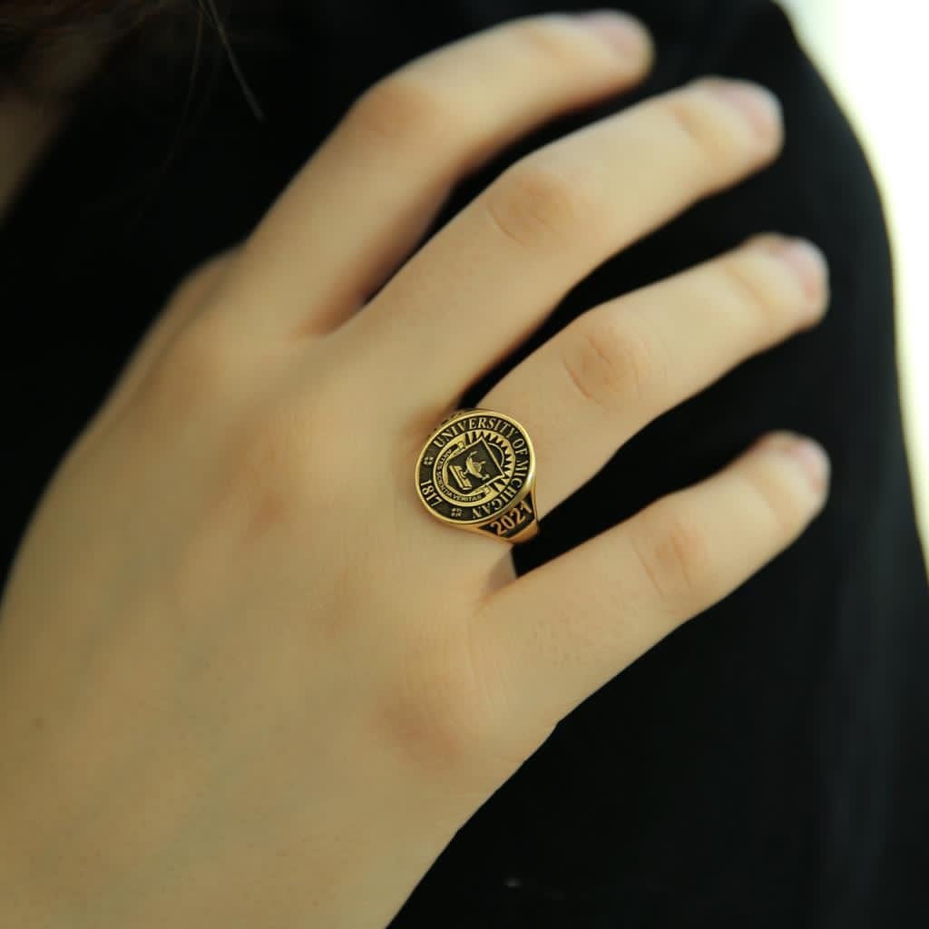 College Rings-oval Graduation Ring-class Rings-school Rings