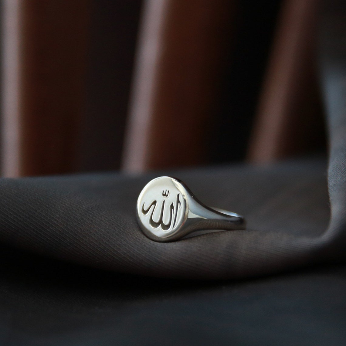 Custom Arabic Signet-ring-name Ring-name Jewelry-personalizedarabic ...
