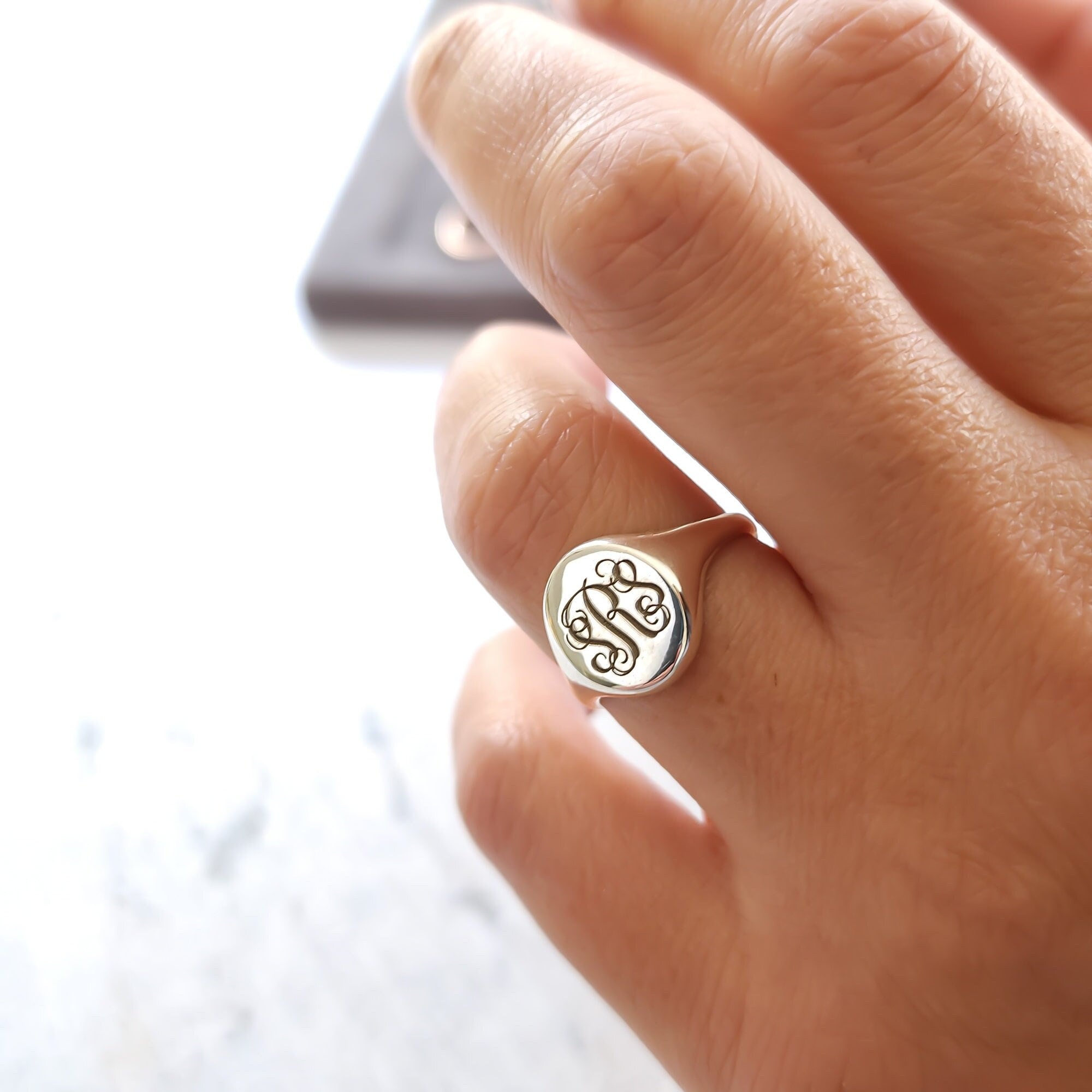 Etsy signet ring best sale