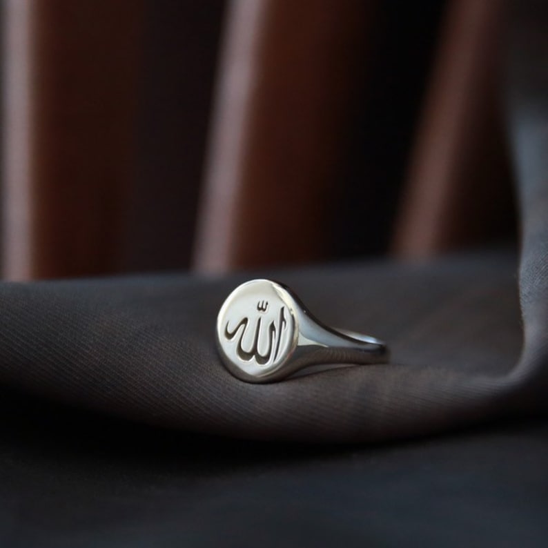 Arabic Name Ring-Custom Arabic Signet Ring-Name Jewelry-Personalized Arabic Ring-Personalized Jewelry-Personalized Gift-Bridesmaig Gift-