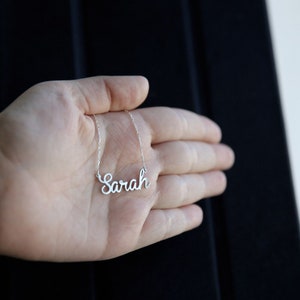Custom Name Necklace,Name Necklace,silver Name Necklace,Personalized Name Necklace,Bridesmaid Gift,Name Jewelry,Name Necklace Gold