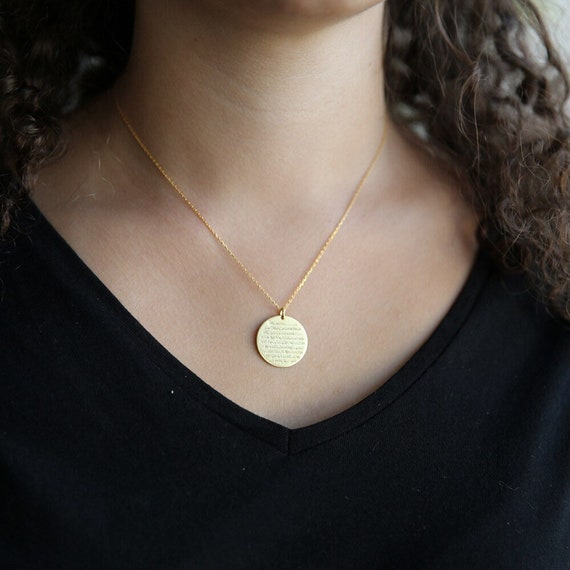 Collana Con Ciondolo Allah Ayatul Kursi - Acciaio Inossidabile, Colore Argento, Gioiello Islamico Musulmano - Foto 4