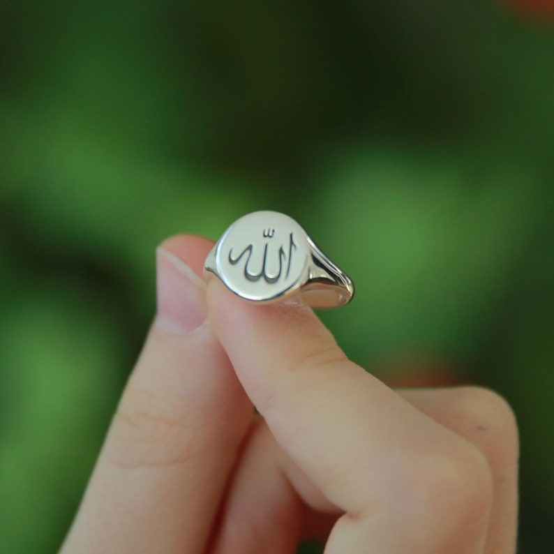 Arabic Name Ring-Custom Arabic Signet Ring-Name Jewelry-Personalized Arabic Ring-Personalized Jewelry-Personalized Gift-Bridesmaig Gift-