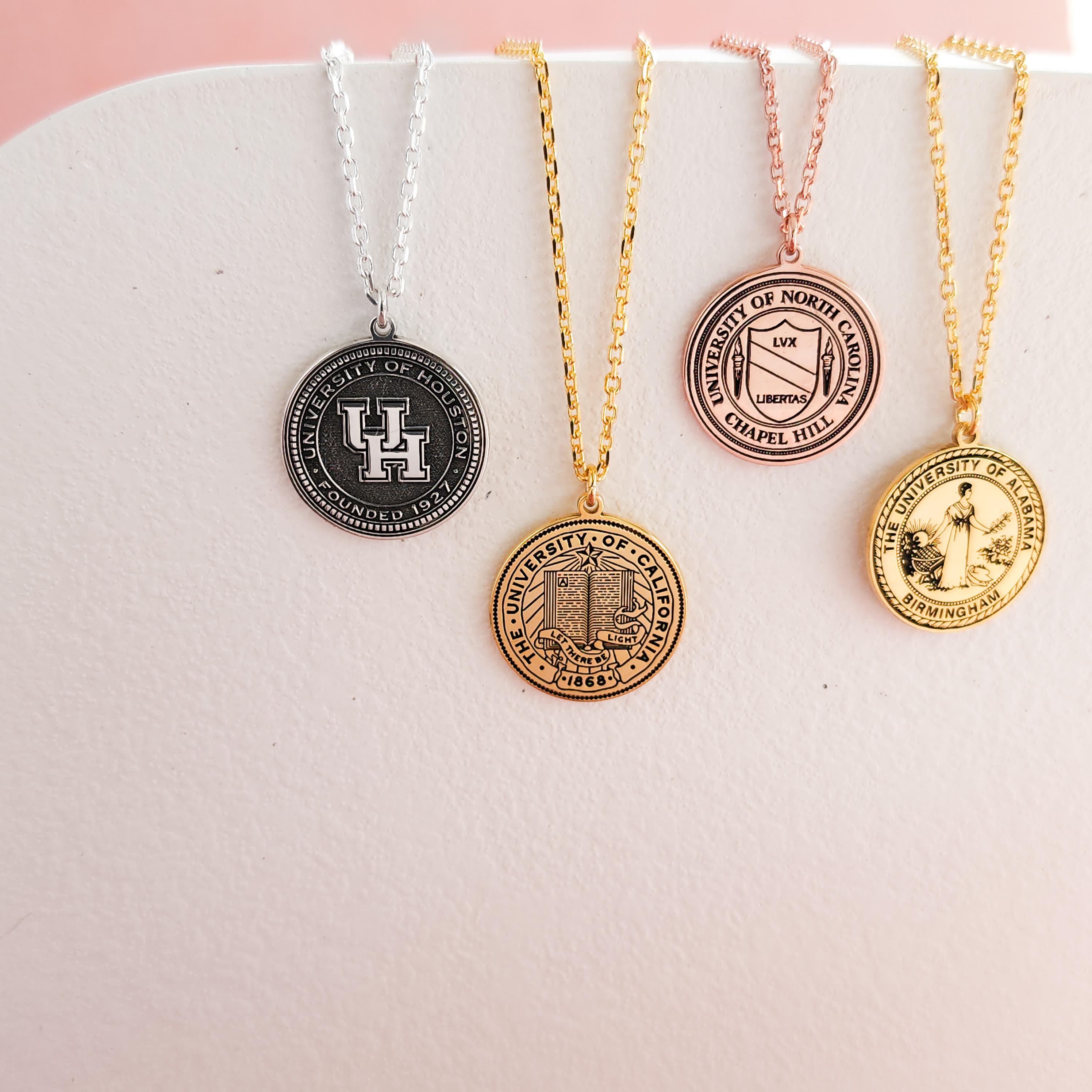 10k Yellow Gold Class Of 2019 Diploma Graduation Pendant - High Polish, Gift Box, USA Made - View #10