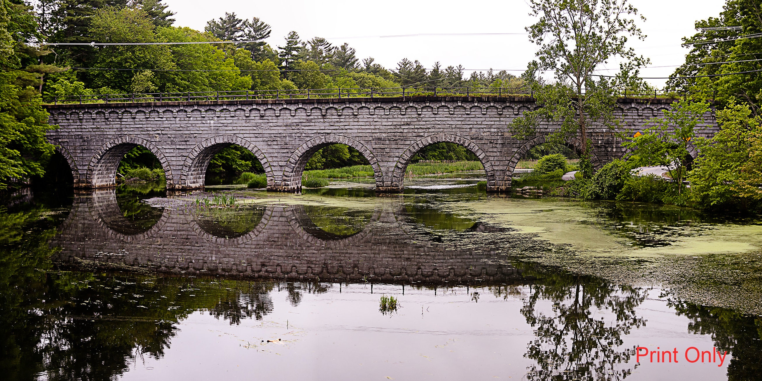 Wachusett Aqueduct spanning Assabet River Hudson St. Etsy